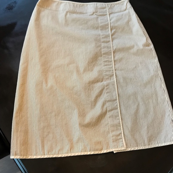 Banana Republic Dresses & Skirts - Banana Republic Cotton Vertical Stripe Skirt - 4